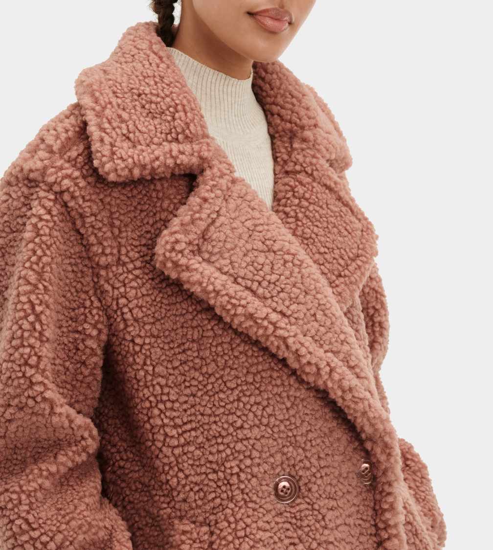 UGG® 公式【 ガートルード ロング テディ コート|Gertrude Long